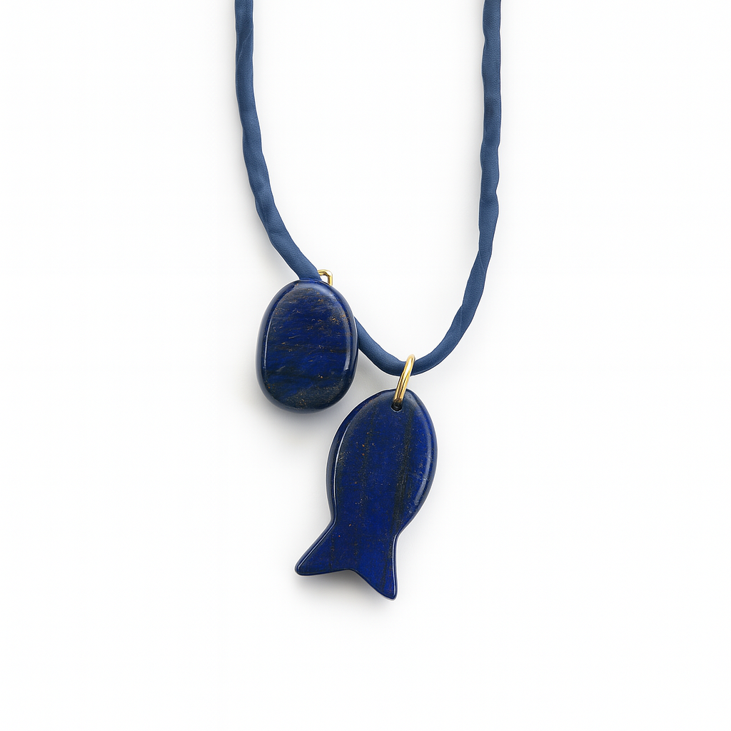 Collar Jane Azul