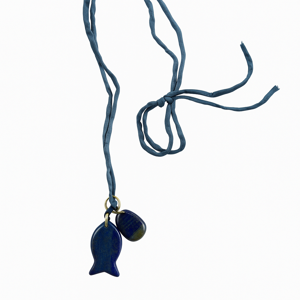 Collar Jane Azul